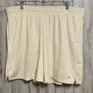 DSG Light Sand Mid Rise With Pockets Running Shorts Size XL Relaxed Fit